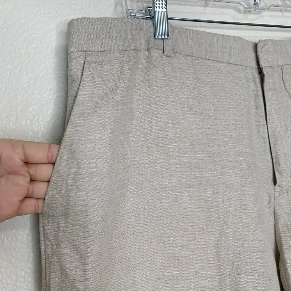 Perry Ellis Linen Blend Men’s Pants, Size 38 x 32